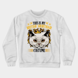 British Shorthair Cat Crewneck Sweatshirt